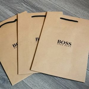 Hugo Boss paper bags